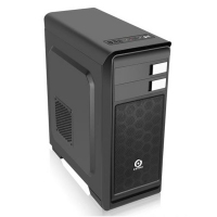 游戏风暴 风暴英雄 黑 游戏机箱台式机电脑主机机箱背线USB3.0 云南电脑批发