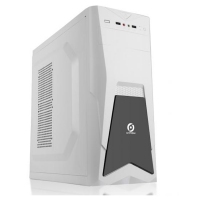 游戏风暴 精灵5 白 游戏机箱 台式电脑机箱 风冷游戏机箱支持背线 云南电脑批发