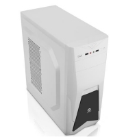 游戏风暴 精灵5 白 游戏机箱 台式电脑机箱 风冷游戏机箱支持背线 云南电脑批发