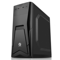 游戏风暴 精灵5 黑 游戏机箱 台式电脑机箱 风冷游戏机箱支持背线 云南电脑批发