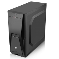 游戏风暴 精灵5 黑 游戏机箱 台式电脑机箱 风冷游戏机箱支持背线 云南电脑批发