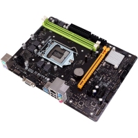 BIOSTAR/映泰 H110MLC 电脑主板 LGA1151 DDR4 支持i3 8100 昆明电脑批发
