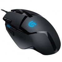 罗技G402 USB有线电竞游戏编程宏RGB炫光人体工程学鼠标 昆明电脑商城