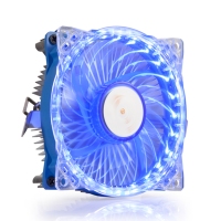 天极风 海灵 炫彩灯风扇 超静音台式机电脑CPU降温散热器 多平台通用 云南电脑批发