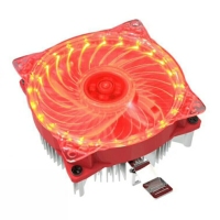 天极风 海灵 炫彩灯风扇 超静音台式机电脑CPU降温散热器 多平台通用 云南电脑批发