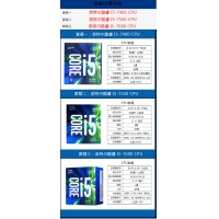 Intel/英特尔I5-7500四核7代I5处理器CPU 散片/盒装 昆明CPU批发