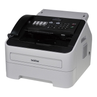 兄弟（brother） FAX-2890 黑白激光 A4纸传真机 一体机