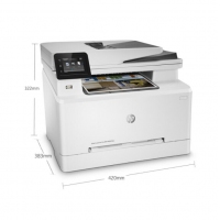惠普（HP）Colour LaserJet Pro M281fdn彩色激光多功能一体机(M277n升级型号)(打印 复印 扫描 传真)