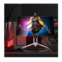 AOC AGON 爱攻II AG272FCX 27英寸高清 吃鸡 144Hz刷新 1800R曲率 ΔE3 全接口游戏电竞曲面显示器 绝地求生