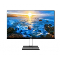 AOC 24V2H 23.8英寸显示器 AH-IPS广视角 窄边框液晶宽屏 电脑显示屏 黑色