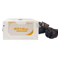 游戏风暴竞技大神600W额定500W智能静音峰值防过载台式机电源