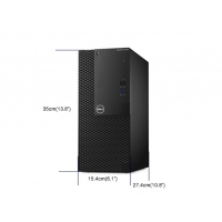 戴尔（DELL）OptiPlex 3050MT 商用台式电脑 (酷睿i3-7100 4GB 1TB 集显 Win10H  ）21.5英寸