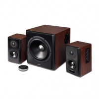 漫步者（EDIFIER） 漫步者电视音响 全木质立体声蓝牙4.0客厅内置功放音箱S201 