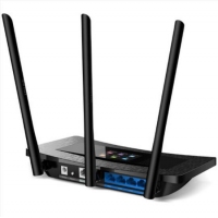 TP-LINK TL-WR2041+三天线450M穿墙王路由器 无线家用穿墙高速wifi 触屏 智能光纤宽带tplink路由器