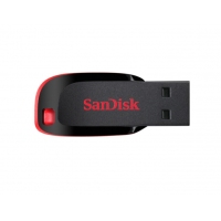 闪迪CZ50酷刃 8GB USB2.0 U盘  黑红色