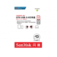 闪迪DD3酷捷16GB  Micro USB3.0 U盘  黑色