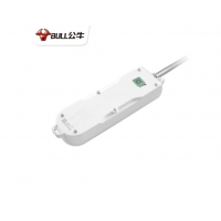 公牛牌插座插排短线学生宿舍家用4米长5米6米加长线接线板8插位2孔3洞电插板电源拖线板排插 1.8米