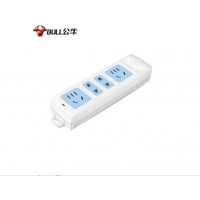 公牛插座GN-401W 无线接线板 插线板拖线板 电源插板 接线板 插位无线-需接线使用