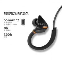 漫步者（EDIFIER）W296BT 立体声CVC语音降噪 蓝牙运动耳机 入耳式手机耳麦 带麦可通话