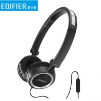 漫步者（EDIFIER） H650P耳机头戴式折叠台式电脑手机音乐耳麦带麦