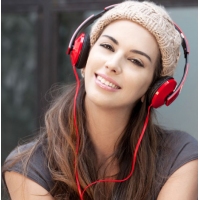 漫步者（Edifier） H750 头戴式立体声折叠便携电脑手机通用音乐耳机 法拉利红