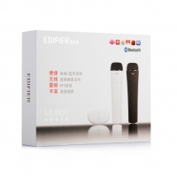漫步者（EDIFIER）MU800 家庭智能终端全兼容无线K歌麦克风 手机K歌麦克风 黑白套装 黑白套装