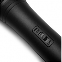 Edifier/漫步者 MW3600麦克风电脑K歌金属接收器无线话筒一拖二 黑色