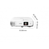 爱普生（EPSON）CB-990U 投影仪 投影机 商用 办公 会议 (3800流明 双HDMI接口 1080P全高清 免费上门安装)