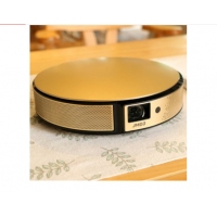 坚果投影仪家用高清3D智能微型无线wifi无屏电视家庭投影机 悦影E8 +落地支架