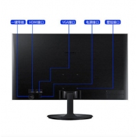 三星S24F350FHC 23.5英寸显示器高清液晶HDMI台式电脑屏幕PS4