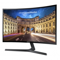 三星（SAMSUNG）23.5英寸1800R曲面 广视角微边框 HDMI高清接口 电脑液晶显示器 （C24F396FHC）