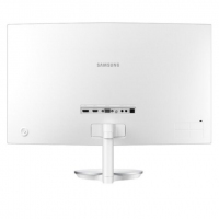 三星（SAMSUNG）27英寸 1800R曲面旗舰窄边框 HDMI/DP高清接口 电脑显示器 C27F591FDC（内置音箱）