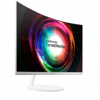 三星（SAMSUNG）27英寸2K/QHD高分 1800R曲率量子点技术 HDMI/DP全高清接口 电脑显示器（C27H711QEC）