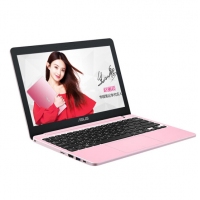 华硕（ASUS） 思聪本E203NA 11.6英寸多彩轻薄便携笔记本电脑 商务办公手提上网本 粉色/N3350处理器/4G/128G固态硬盘