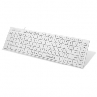 蝰蛇 K1 巧克力键盘 超薄商务办公键盘 台式笔记本电脑USB通用有线键盘