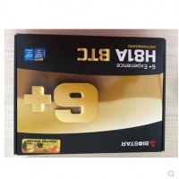 BIOSTAR/映泰 H81A BTC台式机主板 1150针 H81芯片 6卡主板