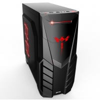 科迪亚坦克3 游戏办公台式机电脑全新机箱atx 大机壳可装光驱 黑色