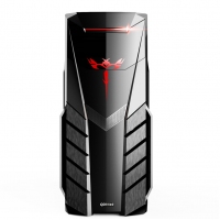 科迪亚坦克3 游戏办公台式机电脑全新机箱atx 大机壳可装光驱 黑色