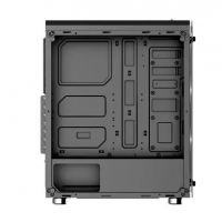 科迪亚 流星雨 玻璃台式机电脑机箱 全侧透钢化玻璃游戏机箱