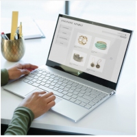 惠普（HP）薄锐ENVY 13-ah1002TX 13.3英寸超轻薄笔记本电脑 i5-8265U四核 8G 360GSSD Mx150 2G独显 72%色域 指纹识别 FHD 银