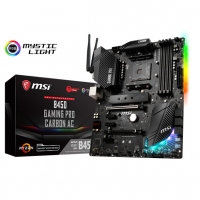微星B450 GAMING PRO CARBON AC 暗黑板主板 云南微星总代