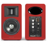 漫步者（EDIFIER）AIRPULSE A100 立体声有源书架音箱 客厅音响 电视音响 红色特别版