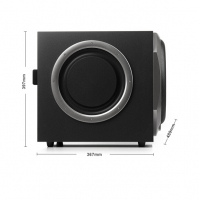 漫步者（EDIFIER）S5.1MKⅡ 全数字解码5.1音箱系统 音响 电脑音箱 电视音响 黑色