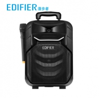 漫步者（EDIFIER）A3-8 8英寸专业移动多媒体音响 广场舞音响 蓝牙拉杆音箱 户外音响 会议音响 黑色