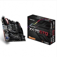 映泰主板 X470GTQ DVI+HDMI 台式电脑主板 云南主板批发