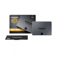 三星（SAMSUNG）2TB SSD固态硬盘 SATA3.0接口 860 QVO（MZ-76Q2T0B） 云南固态硬盘批发