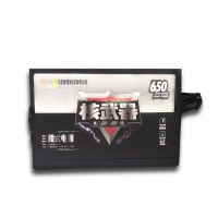 三段式电源 核武器650W 14寸大风扇 宽幅80PLUS （铜牌认证） 云南电脑批发