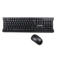 蝰蛇WK600 无线键盘鼠标套装 黑色 云南电脑批发