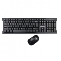 蝰蛇WK600 无线键盘鼠标套装 黑色 云南电脑批发