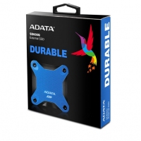 威刚（ADATA）移动硬盘 固态（PSSD) USB3.1 SD600Q 蓝色 480GB